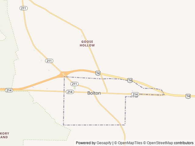 Map for Delivery Only!!! near Bolton, NC