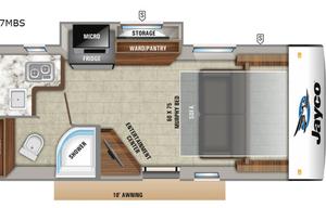 2019 Jayco Hummingbird 17MBS