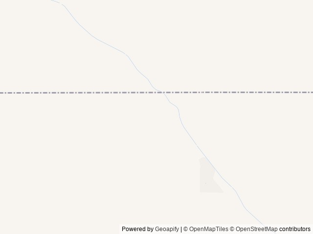 Map of Glamis North location at Niland, CA, United States
