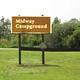 Midway Campground (FL) Road Sign