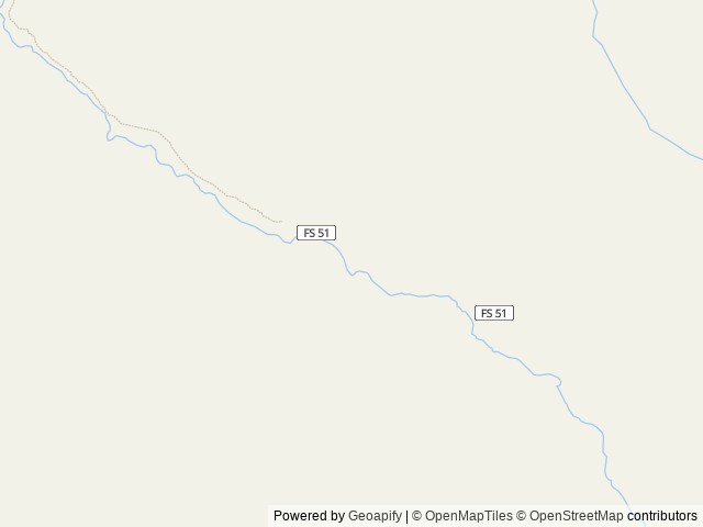 Map of Cottonwood Cabin location at Entiat, WA, United States