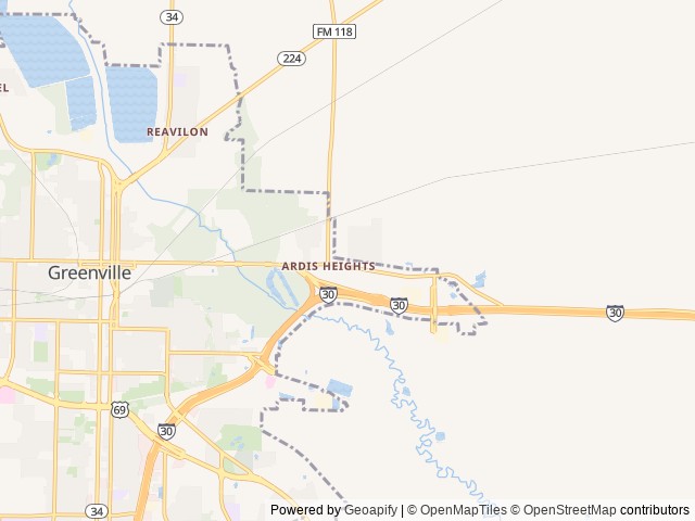 Map of ABC RV Park - Alvarado location at Alvarado, TX, United States
