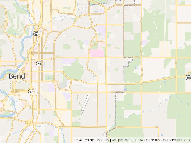 Map for 1990 Champiom TransVan M-206-RD-FA near Bend, OR