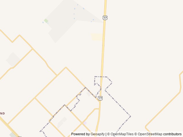 Map of LAKE DEWBERRY RV RESORT location at Port O'connor, TX, United States