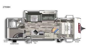 2023 Dutchmen RV Coleman Light 2755BH