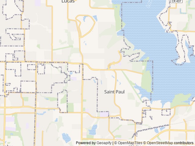 Map of Dallas Plano RV Park location at Wylie, TX, United States