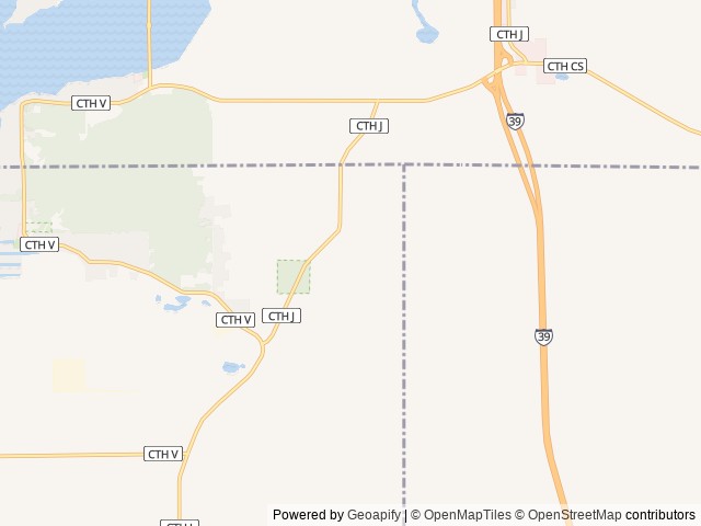 Map of Smokey Hollow Campground location at Lodi, WI, United States