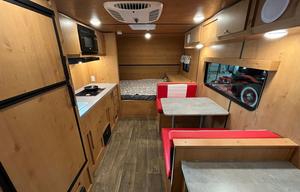 Two-Tone Vintage Inspired Travel Trailer