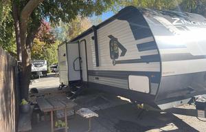 Crossroads large bunk model trailer