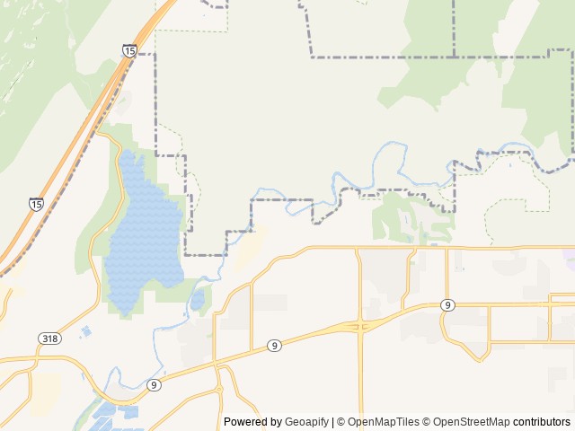 Map for Modern,Clean, Half-ton towable trailer near Hurricane, UT