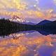 Beautiful sunsets happen at Lost Lake