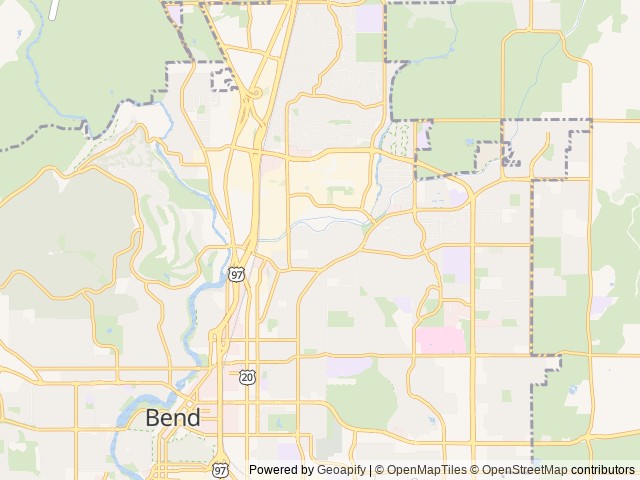 Map for 2016 Mercedes Benz Sprinter High Roof 2500 near Bend, OR