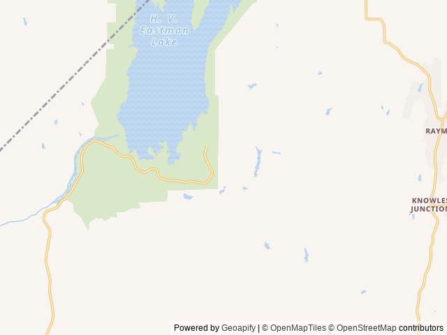 Map of Wildcat Equestrian Area location at Raymond, CA, United States