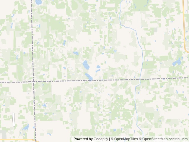 Map of Taylor's Beach Campground location at Howell, MI, United States