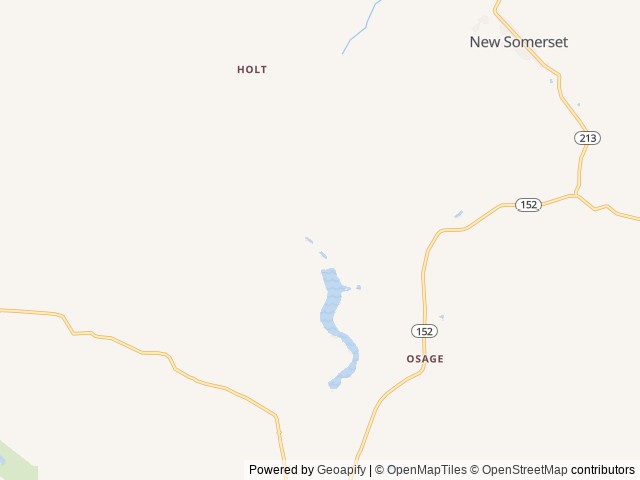 Map of Austin Lake RV Park and Cabins location at Toronto, OH, United States