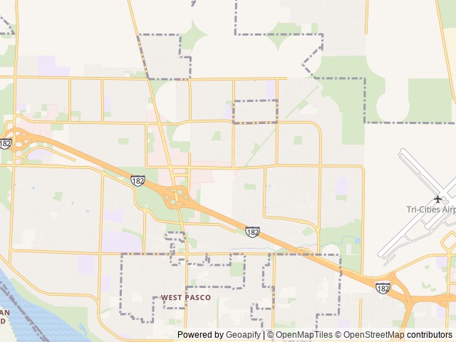 Map for 2018 Heartland North Trail 24BHS near Pasco, WA