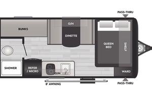 Clean & Cozy Coleman 17B Camper