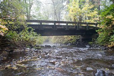 Big Creek trail bridge