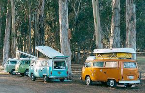 "CARDIFF" 1979 VW Volkswagen Pop Top Camper Van