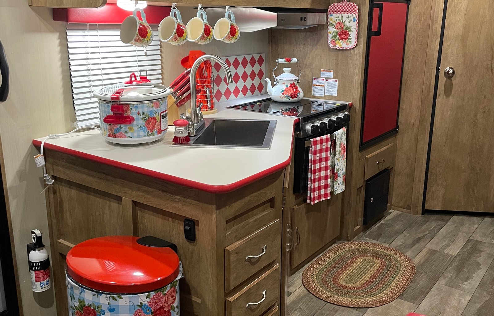 Step back in time in this charming vintage camper!