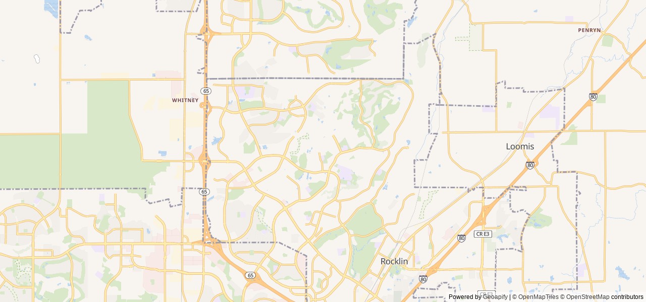 Map for 2020 E-Pro by Forest River - The Ultimate Camper near Rocklin, CA