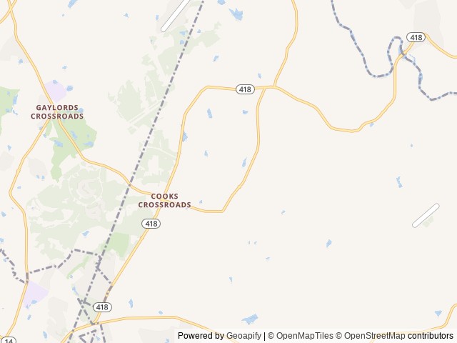 Map of Starlight Glamping location at Greenville County, SC, United States