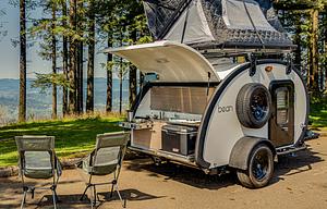 Bean Teardrop Trailer Sleeps 4-6 +RTTent +BikeRack