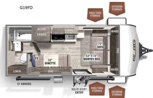2022 Forest River RV Rockwood GEO Pro 19FD