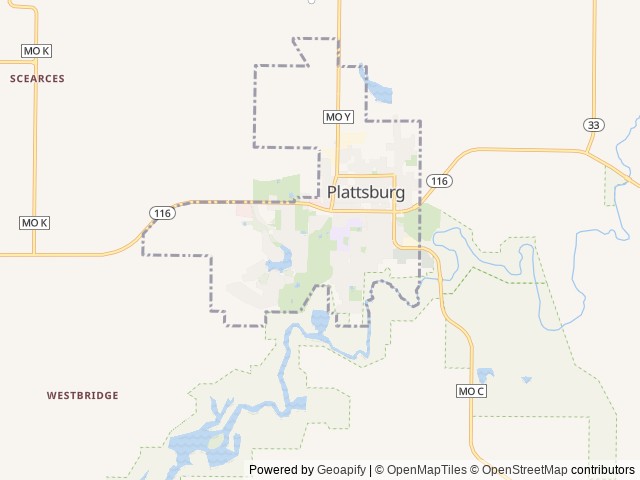 Map for 2011 Dutchmen RV Aspen Trail 3600BHDS near Plattsburg, MO
