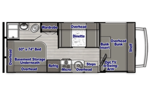 2022 Gulf Stream 24 ft RV with free private shuttle