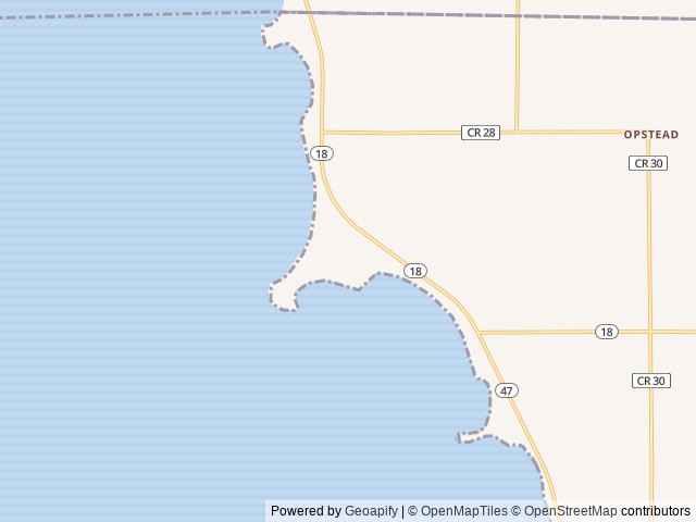 Map of Northern Skys RV Resorts Mille Lacs location at Isle, MN, United States