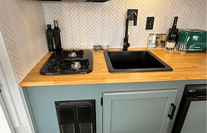Katie’s “Glamp” trailer