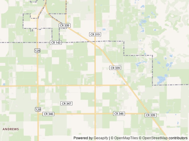 Map for Cozy, Dog Friendly RV near Trenton, FL