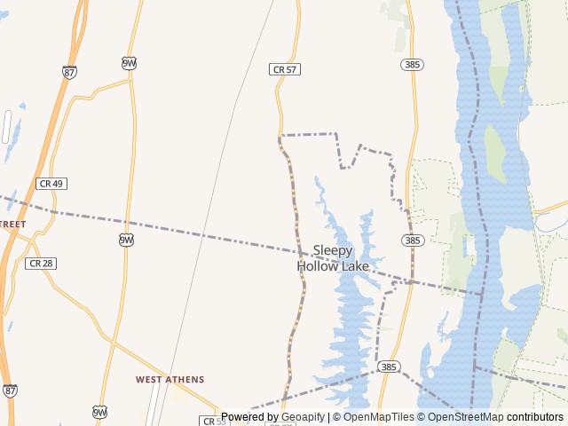 Map for Krystal's Forest River 266BHLE Travel Trailer near Athens, MA