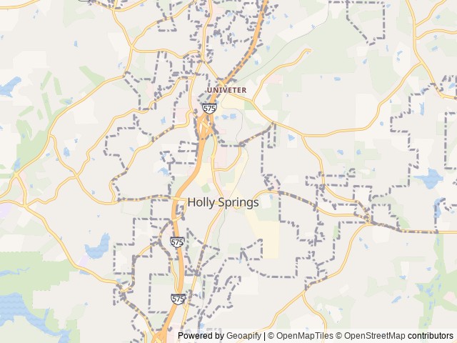 Map for 2019 Forrest River Vengeance Rouge 25V near Canton, GA