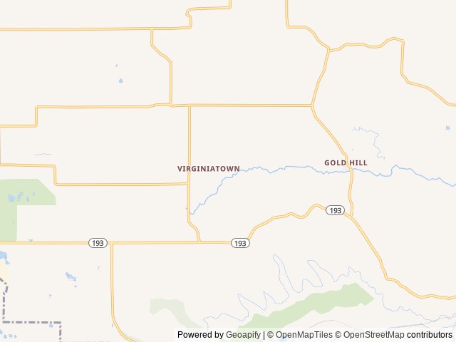 Map for Family RV with bunk beds, queen bed, and more! near Newcastle, CA