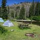 Slough Creek Campground Site #6.