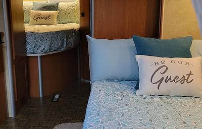 Live your RV dreams!  Glamping with this diesel!