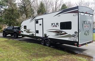 Enjoy our toyhauler!