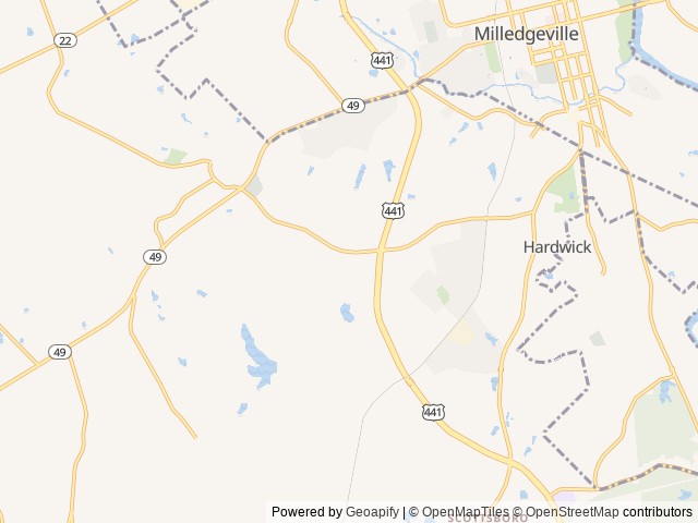 Map for 2018 Jayco Flight 2018 Jayco Flight SLX 267BHS near Milledgeville, GA