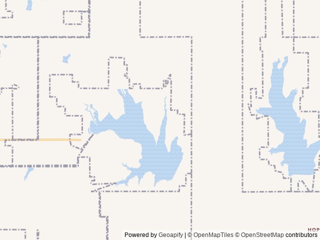 Map of Lake Humphreys location at Marlow, OK, United States