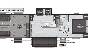 Odyssey RV Rentals 2022 Fuzion Impact Edition 330