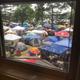 Concert-goers camping at Sleepybear Campground in Noblesville, IN