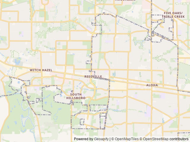 Map for 2011 Coachmen RV Apex 16 RBX near Hillsboro, OR