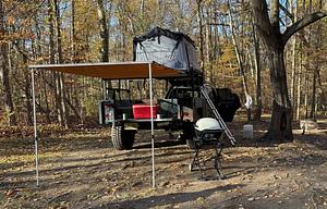 Dirty Hitch M1102 Overlander trailer