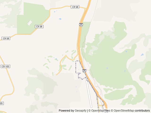 Map of Yogi Bear's Jellystone Park™ Camp-Resort: Larkspur location at Larkspur, CO, United States