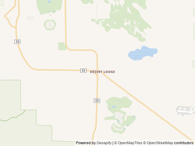 Map of American Legion Post 853 location at Borrego Springs, CA, United States
