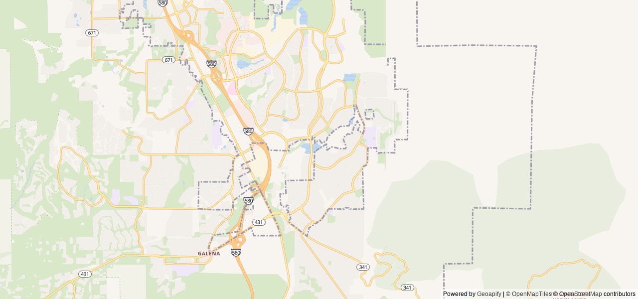 Map for 2016 Forest River RV R Pod RP-177 near Reno, CA