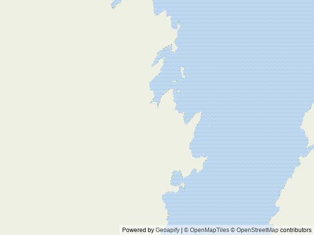 Map of Paulson Bay Cabin location at Girdwood, AK, United States