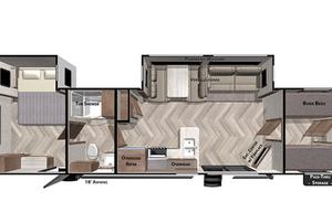 Bunk House and Spacious Master- Sleeps 9